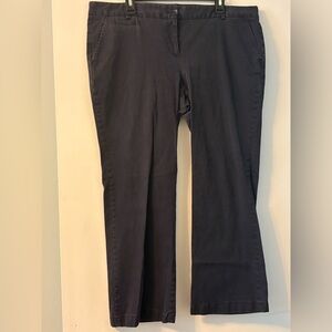 Lands' End Navy Blue Pants